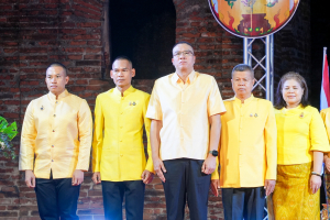มรภ.เทพสตรี ร่วมกิจกรรมเทิดทูนสถาบัน สร้างสรรค์วิถีไทย ร่วมใจเข้าวังฟังธรรม ครั้งที่ 4 เนื่องในโอกาสวันเฉลิมพระชนมพรรษา พระบาทสมเด็จพระเจ้าอยู่หัว