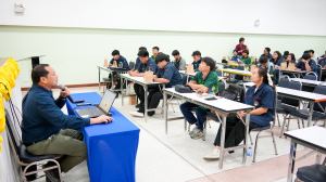 คณะเทคโนโลยีอุตสาหกรรมจัดอบรมเตรียมความพร้อมสู่การเรียนรู้ในยุคดิจิทัลด้วยมาตรฐาน IC3