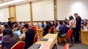 ผู้บริหาร มรภ.เทพสตรี เข้าร่วมการอบรมเกณฑ์ประกันคุณภาพการศึกษาของกลุ่มมหาวิทยาลัยราชภัฏ รุ่นที่ 1