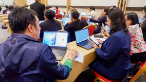 ผู้บริหาร มรภ.เทพสตรี เข้าร่วมการอบรมเกณฑ์ประกันคุณภาพการศึกษาของกลุ่มมหาวิทยาลัยราชภัฏ รุ่นที่ 1