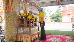 มรภ.เทพสตรี ร่วมกิจกรรมจิตอาสาพัฒนาเนื่องในวันเฉลิมพระชนมพรรษา พระบาทสมเด็จพระเจ้าอยู่หัว