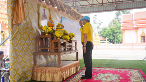 มรภ.เทพสตรี ร่วมกิจกรรมจิตอาสาพัฒนาเนื่องในวันเฉลิมพระชนมพรรษา พระบาทสมเด็จพระเจ้าอยู่หัว