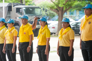 มรภ.เทพสตรี ร่วมกิจกรรมจิตอาสาพัฒนาเนื่องในวันเฉลิมพระชนมพรรษา พระบาทสมเด็จพระเจ้าอยู่หัว