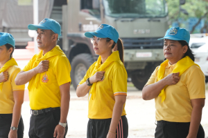 มรภ.เทพสตรี ร่วมกิจกรรมจิตอาสาพัฒนาเนื่องในวันเฉลิมพระชนมพรรษา พระบาทสมเด็จพระเจ้าอยู่หัว