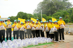 มรภ.เทพสตรี ร่วมกิจกรรมจิตอาสาพัฒนาเนื่องในวันเฉลิมพระชนมพรรษา พระบาทสมเด็จพระเจ้าอยู่หัว