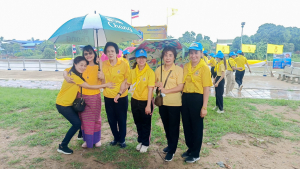 มรภ.เทพสตรี ร่วมกิจกรรมจิตอาสาพัฒนาเนื่องในวันเฉลิมพระชนมพรรษา พระบาทสมเด็จพระเจ้าอยู่หัว