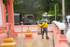 มรภ.เทพสตรี ร่วมกิจกรรมจิตอาสาพัฒนาเนื่องในวันเฉลิมพระชนมพรรษา พระบาทสมเด็จพระเจ้าอยู่หัว