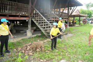 มรภ.เทพสตรี ร่วมกิจกรรมจิตอาสาพัฒนาเนื่องในวันเฉลิมพระชนมพรรษา พระบาทสมเด็จพระเจ้าอยู่หัว