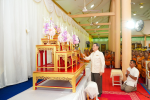 มรภ.เทพสตรี ร่วมพิธีเจริญพระพุทธมนต์ถวายพระพรชัยมงคลแด่ พระบาทสมเด็จพระเจ้าอยู่หัว และพระบรมวงศานุวงศ์ ประจำปี พ.ศ. 2568 ครั้งที่ 7