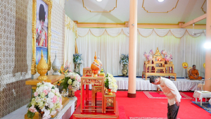 มรภ.เทพสตรี ร่วมพิธีเจริญพระพุทธมนต์ถวายพระพรชัยมงคลแด่ พระบาทสมเด็จพระเจ้าอยู่หัว และพระบรมวงศานุวงศ์ ประจำปี พ.ศ. 2568 ครั้งที่ 7