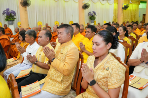 มรภ.เทพสตรี ร่วมพิธีเจริญพระพุทธมนต์ถวายพระพรชัยมงคลแด่ พระบาทสมเด็จพระเจ้าอยู่หัว และพระบรมวงศานุวงศ์ ประจำปี พ.ศ. 2568 ครั้งที่ 7