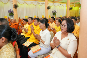 มรภ.เทพสตรี ร่วมพิธีเจริญพระพุทธมนต์ถวายพระพรชัยมงคลแด่ พระบาทสมเด็จพระเจ้าอยู่หัว และพระบรมวงศานุวงศ์ ประจำปี พ.ศ. 2568 ครั้งที่ 7