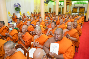 มรภ.เทพสตรี ร่วมพิธีเจริญพระพุทธมนต์ถวายพระพรชัยมงคลแด่ พระบาทสมเด็จพระเจ้าอยู่หัว และพระบรมวงศานุวงศ์ ประจำปี พ.ศ. 2568 ครั้งที่ 7