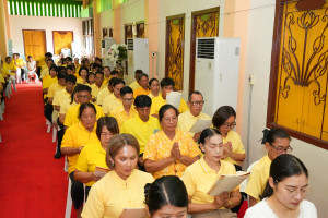 มรภ.เทพสตรี ร่วมพิธีเจริญพระพุทธมนต์ถวายพระพรชัยมงคลแด่ พระบาทสมเด็จพระเจ้าอยู่หัว และพระบรมวงศานุวงศ์ ประจำปี พ.ศ. 2568 ครั้งที่ 7