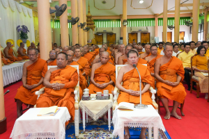 มรภ.เทพสตรี ร่วมพิธีเจริญพระพุทธมนต์ถวายพระพรชัยมงคลแด่ พระบาทสมเด็จพระเจ้าอยู่หัว และพระบรมวงศานุวงศ์ ประจำปี พ.ศ. 2568 ครั้งที่ 7