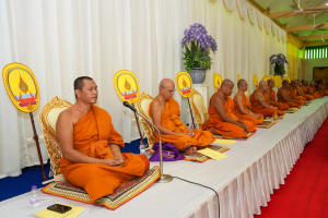 มรภ.เทพสตรี ร่วมพิธีเจริญพระพุทธมนต์ถวายพระพรชัยมงคลแด่ พระบาทสมเด็จพระเจ้าอยู่หัว และพระบรมวงศานุวงศ์ ประจำปี พ.ศ. 2568 ครั้งที่ 7