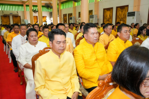 มรภ.เทพสตรี ร่วมพิธีเจริญพระพุทธมนต์ถวายพระพรชัยมงคลแด่ พระบาทสมเด็จพระเจ้าอยู่หัว และพระบรมวงศานุวงศ์ ประจำปี พ.ศ. 2568 ครั้งที่ 7