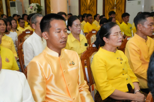 มรภ.เทพสตรี ร่วมพิธีเจริญพระพุทธมนต์ถวายพระพรชัยมงคลแด่ พระบาทสมเด็จพระเจ้าอยู่หัว และพระบรมวงศานุวงศ์ ประจำปี พ.ศ. 2568 ครั้งที่ 7