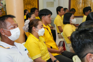 มรภ.เทพสตรี ร่วมพิธีเจริญพระพุทธมนต์ถวายพระพรชัยมงคลแด่ พระบาทสมเด็จพระเจ้าอยู่หัว และพระบรมวงศานุวงศ์ ประจำปี พ.ศ. 2568 ครั้งที่ 7