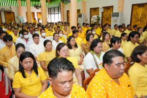 มรภ.เทพสตรี ร่วมพิธีเจริญพระพุทธมนต์ถวายพระพรชัยมงคลแด่ พระบาทสมเด็จพระเจ้าอยู่หัว และพระบรมวงศานุวงศ์ ประจำปี พ.ศ. 2568 ครั้งที่ 7