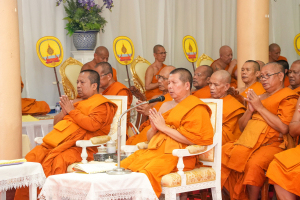 มรภ.เทพสตรี ร่วมพิธีเจริญพระพุทธมนต์ถวายพระพรชัยมงคลแด่ พระบาทสมเด็จพระเจ้าอยู่หัว และพระบรมวงศานุวงศ์ ประจำปี พ.ศ. 2568 ครั้งที่ 7