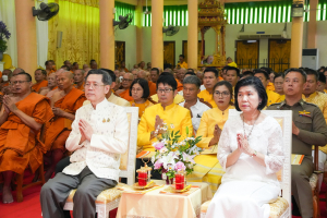 มรภ.เทพสตรี ร่วมพิธีเจริญพระพุทธมนต์ถวายพระพรชัยมงคลแด่ พระบาทสมเด็จพระเจ้าอยู่หัว และพระบรมวงศานุวงศ์ ประจำปี พ.ศ. 2568 ครั้งที่ 7