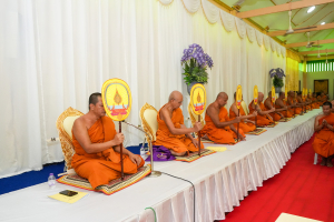 มรภ.เทพสตรี ร่วมพิธีเจริญพระพุทธมนต์ถวายพระพรชัยมงคลแด่ พระบาทสมเด็จพระเจ้าอยู่หัว และพระบรมวงศานุวงศ์ ประจำปี พ.ศ. 2568 ครั้งที่ 7
