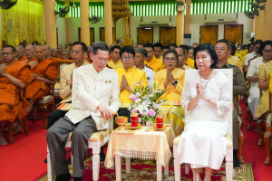 มรภ.เทพสตรี ร่วมพิธีเจริญพระพุทธมนต์ถวายพระพรชัยมงคลแด่ พระบาทสมเด็จพระเจ้าอยู่หัว และพระบรมวงศานุวงศ์ ประจำปี พ.ศ. 2568 ครั้งที่ 7