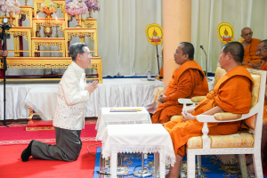 มรภ.เทพสตรี ร่วมพิธีเจริญพระพุทธมนต์ถวายพระพรชัยมงคลแด่ พระบาทสมเด็จพระเจ้าอยู่หัว และพระบรมวงศานุวงศ์ ประจำปี พ.ศ. 2568 ครั้งที่ 7