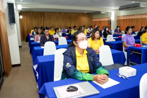 สำนักบริหารทรัพยากรมนุษย์ จัดอบรมเทคนิคการจัดทำผลงานเพื่อขอรับการประเมินเพื่อเข้าสู่ตำแหน่งที่สูงขึ้น