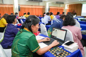 สำนักบริหารทรัพยากรมนุษย์ จัดอบรมเทคนิคการจัดทำผลงานเพื่อขอรับการประเมินเพื่อเข้าสู่ตำแหน่งที่สูงขึ้น