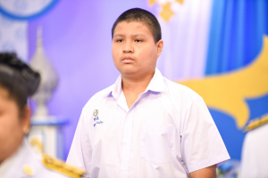 ผู้แทนผู้บริหาร คณาจารย์ บุคลากร นักเรียน และนักศึกษา มรภ.เทพสตรี บันทึกเทปโทรทัศน์ถวายพระพรชัยมงคล สมเด็จพระนางเจ้าสิริกิติ์ พระบรมราชินีนาถ พระบรมราชชนนีพันปีหลวง