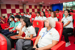 สำนักวิทยบริการฯ จัดอบรมระงับเหตุอัคคีภัยในอาคาร เพื่อยกระดับมาตรฐานการบริการและความปลอดภัยของสำนักวิทยบริการฯ