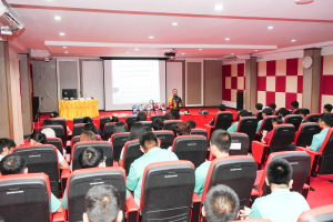 สำนักวิทยบริการฯ จัดอบรมระงับเหตุอัคคีภัยในอาคาร เพื่อยกระดับมาตรฐานการบริการและความปลอดภัยของสำนักวิทยบริการฯ