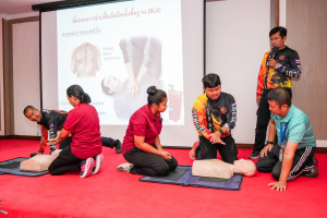 สำนักวิทยบริการฯ จัดอบรมระงับเหตุอัคคีภัยในอาคาร เพื่อยกระดับมาตรฐานการบริการและความปลอดภัยของสำนักวิทยบริการฯ