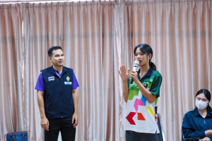 กองพัฒนานักศึกษาจัดโครงการพัฒนาความเป็นพลเมืองในระบอบประชาธิปไตยอันมีพระมหากษัตริย์ทรงเป็นประมุข