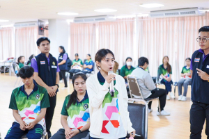 กองพัฒนานักศึกษาจัดโครงการพัฒนาความเป็นพลเมืองในระบอบประชาธิปไตยอันมีพระมหากษัตริย์ทรงเป็นประมุข