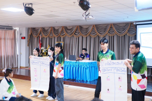 กองพัฒนานักศึกษาจัดโครงการพัฒนาความเป็นพลเมืองในระบอบประชาธิปไตยอันมีพระมหากษัตริย์ทรงเป็นประมุข