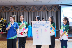กองพัฒนานักศึกษาจัดโครงการพัฒนาความเป็นพลเมืองในระบอบประชาธิปไตยอันมีพระมหากษัตริย์ทรงเป็นประมุข