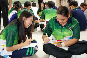 คณะมนุษยศาสตร์ จัดโครงการพัฒนาชุมชนและผู้นำชุมชนท้องถิ่น “นวัตกรรมสร้างสุขและผู้นำเชิงสร้างสรรค์”