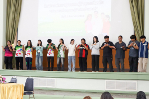 คณะมนุษยศาสตร์ จัดโครงการพัฒนาชุมชนและผู้นำชุมชนท้องถิ่น “นวัตกรรมสร้างสุขและผู้นำเชิงสร้างสรรค์”