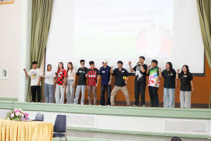 คณะมนุษยศาสตร์ จัดโครงการพัฒนาชุมชนและผู้นำชุมชนท้องถิ่น “นวัตกรรมสร้างสุขและผู้นำเชิงสร้างสรรค์”