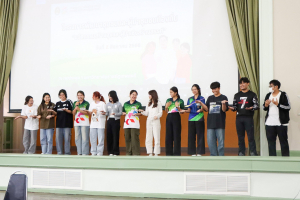 คณะมนุษยศาสตร์ จัดโครงการพัฒนาชุมชนและผู้นำชุมชนท้องถิ่น “นวัตกรรมสร้างสุขและผู้นำเชิงสร้างสรรค์”