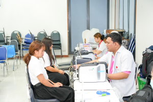 มรภ.เทพสตรี จัดโครงการบริจาคโลหิต ครั้งที่ 3 เพื่อถวายเป็นพระราชกุศลแด่ สมเด็จพระนางเจ้าสิริกิติ์ พระบรมราชินีนาถ พระบรมราชชนนีพันปีหลวง