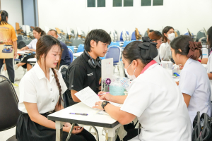 มรภ.เทพสตรี จัดโครงการบริจาคโลหิต ครั้งที่ 3 เพื่อถวายเป็นพระราชกุศลแด่ สมเด็จพระนางเจ้าสิริกิติ์ พระบรมราชินีนาถ พระบรมราชชนนีพันปีหลวง