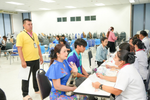 มรภ.เทพสตรี จัดโครงการบริจาคโลหิต ครั้งที่ 3 เพื่อถวายเป็นพระราชกุศลแด่ สมเด็จพระนางเจ้าสิริกิติ์ พระบรมราชินีนาถ พระบรมราชชนนีพันปีหลวง