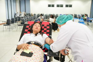 มรภ.เทพสตรี จัดโครงการบริจาคโลหิต ครั้งที่ 3 เพื่อถวายเป็นพระราชกุศลแด่ สมเด็จพระนางเจ้าสิริกิติ์ พระบรมราชินีนาถ พระบรมราชชนนีพันปีหลวง