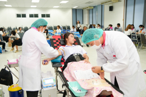 มรภ.เทพสตรี จัดโครงการบริจาคโลหิต ครั้งที่ 3 เพื่อถวายเป็นพระราชกุศลแด่ สมเด็จพระนางเจ้าสิริกิติ์ พระบรมราชินีนาถ พระบรมราชชนนีพันปีหลวง