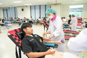 มรภ.เทพสตรี จัดโครงการบริจาคโลหิต ครั้งที่ 3 เพื่อถวายเป็นพระราชกุศลแด่ สมเด็จพระนางเจ้าสิริกิติ์ พระบรมราชินีนาถ พระบรมราชชนนีพันปีหลวง