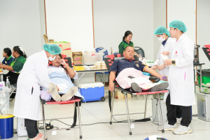 มรภ.เทพสตรี จัดโครงการบริจาคโลหิต ครั้งที่ 3 เพื่อถวายเป็นพระราชกุศลแด่ สมเด็จพระนางเจ้าสิริกิติ์ พระบรมราชินีนาถ พระบรมราชชนนีพันปีหลวง